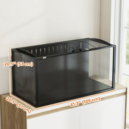Espaciosa jaula para hámster con estructura de acero, 105 cm