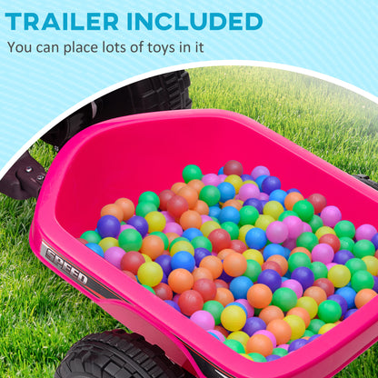6V Kids Electric ATV with Trailer