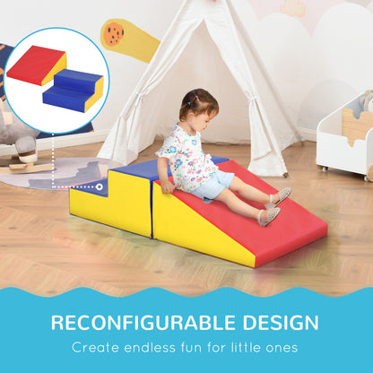 Soft Climb and Crawl Foam Play Set — Set of 2