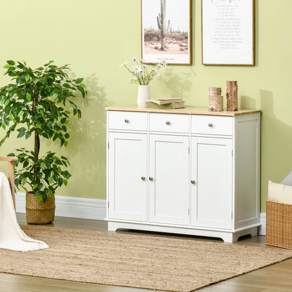 Modern Sideboard with Storage Drawers and Adjustable Shelves