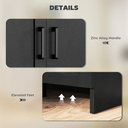 Modern Sideboard with Shaker Doors and Adjustable Shelves