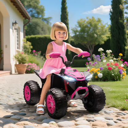 24V Kids All-Terrain 2-Seater Electric Ride-On ATV