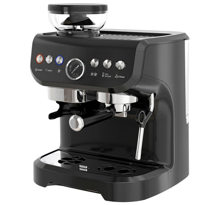 15 Bar Espresso Machine with Milk Frother