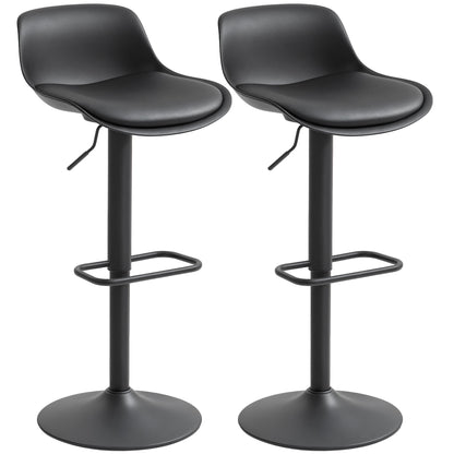 Counter height swivel bar stools set of 2