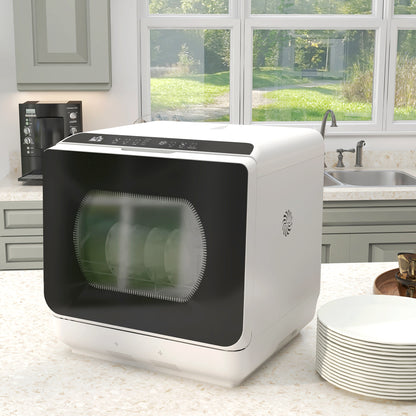 Portable Countertop Dishwasher 4 Place Settings 5 Programs