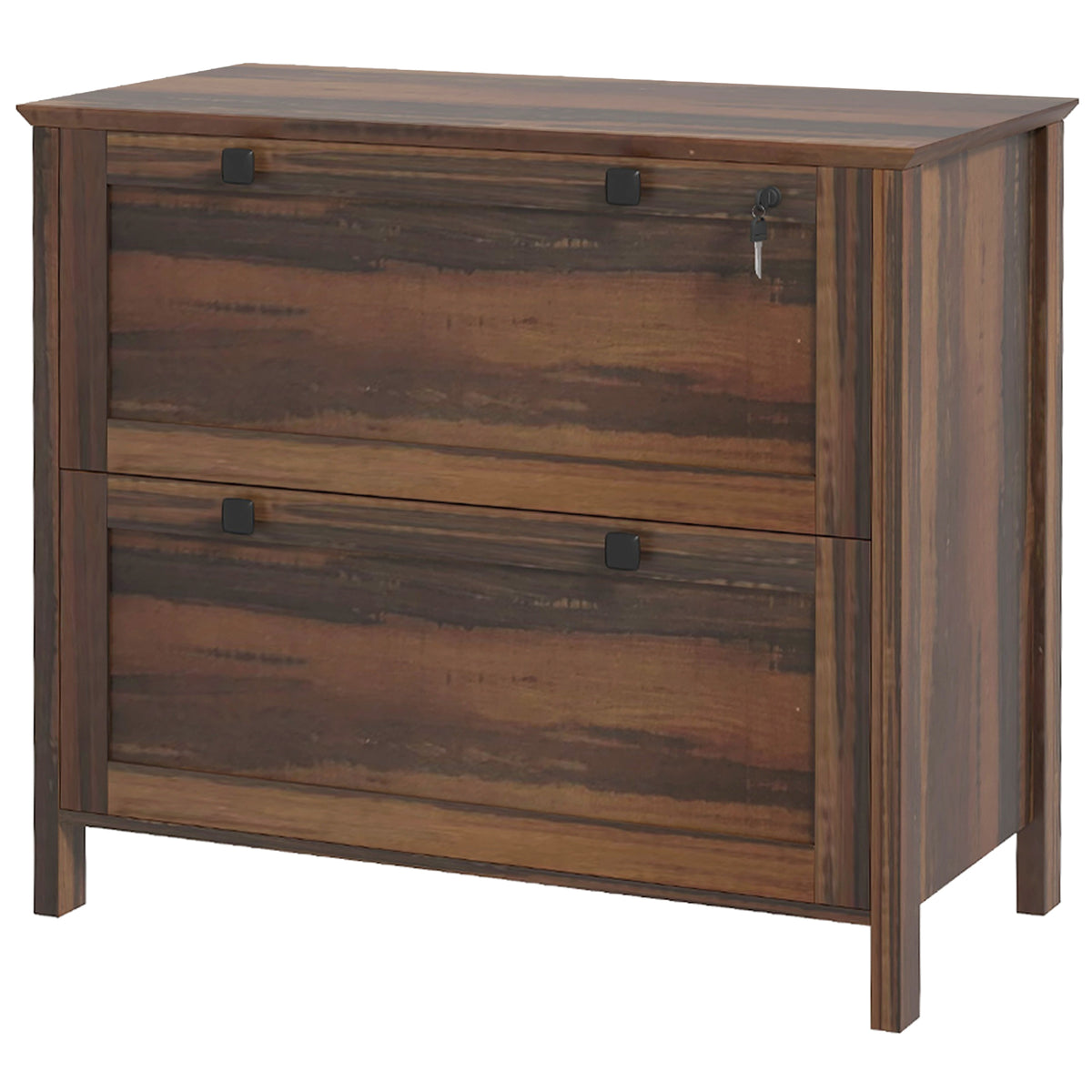 File Cabinet 2 Drawer Lockable with Adjustable Bar