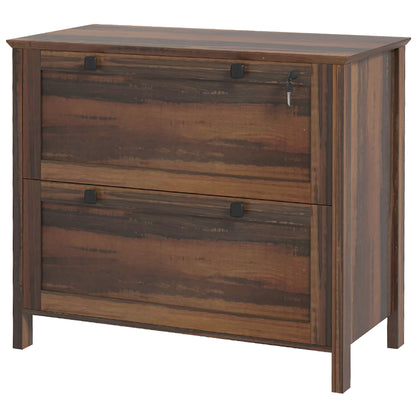File Cabinet 2 Drawer Lockable with Adjustable Bar