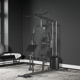 Multi-exercise home gym station