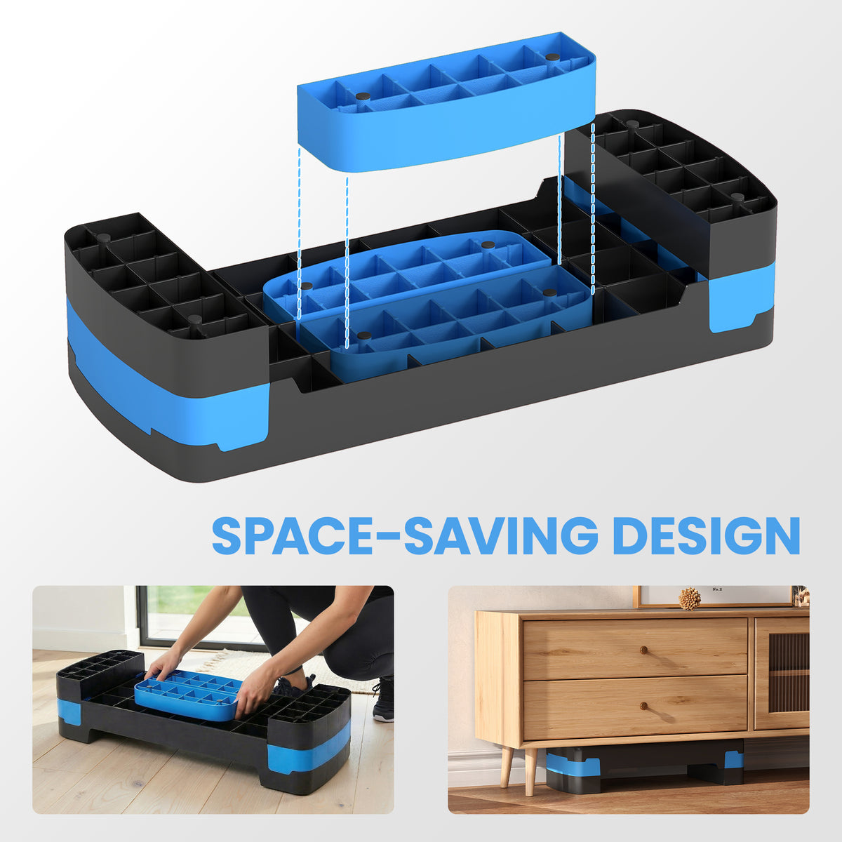 Adjustable Aerobic Step Platform 3 Heights