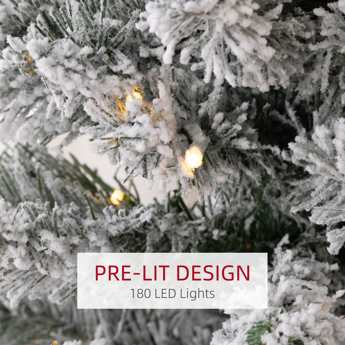 Artificial prelit pencil Christmas tree