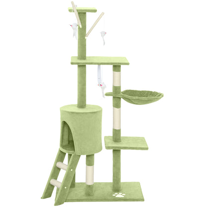 Multi-Level Cat Tree Tower with Scratching Posts