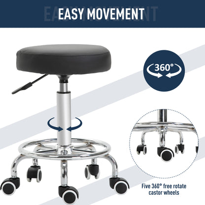 Adjustable Swivel Salon Stool Hydraulic