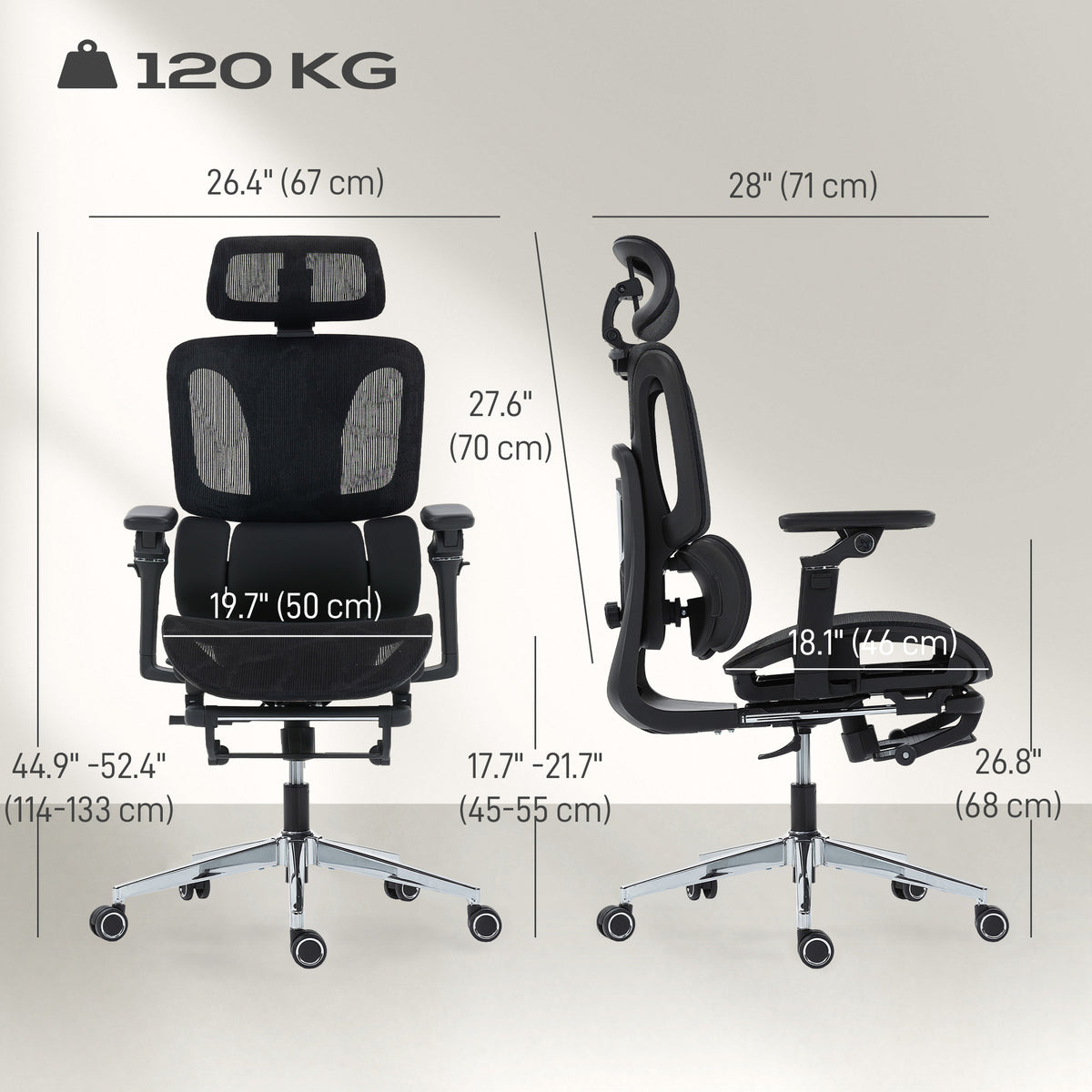 Ergonomic High Back Mesh Office Computer Chair