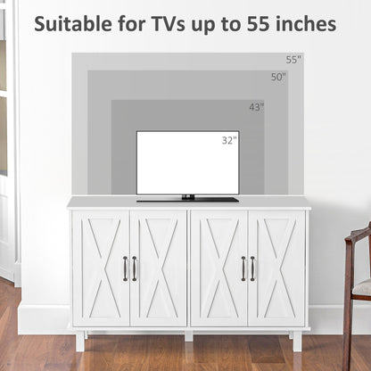 Kitchen sideboard barn door cabinet