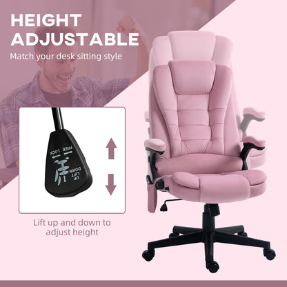 Reclining Executive Massage Office Chair with High Back