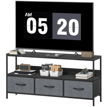 TV Stand with Charging Station