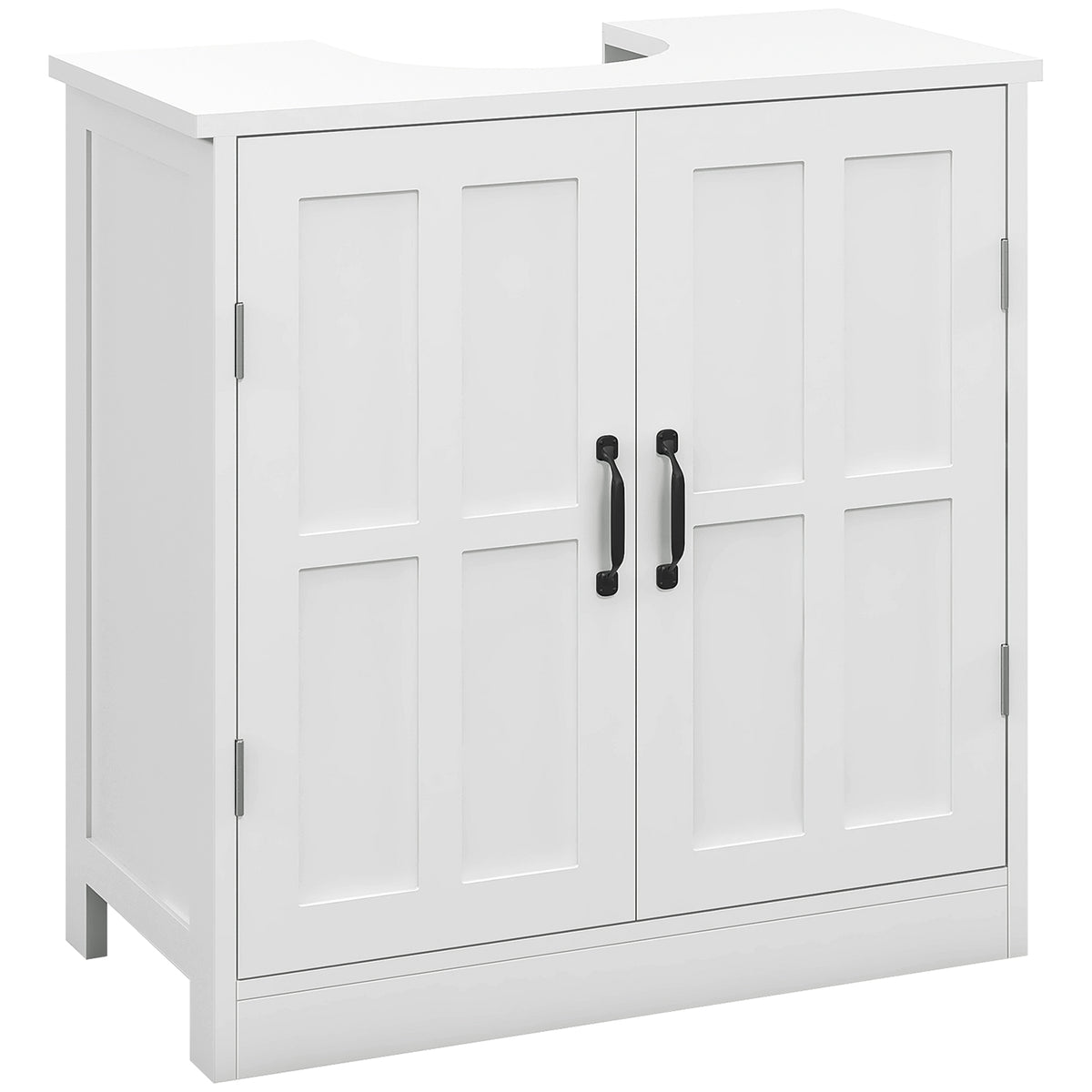 Under Sink Cabinet Double Door with Adjustable Shelf