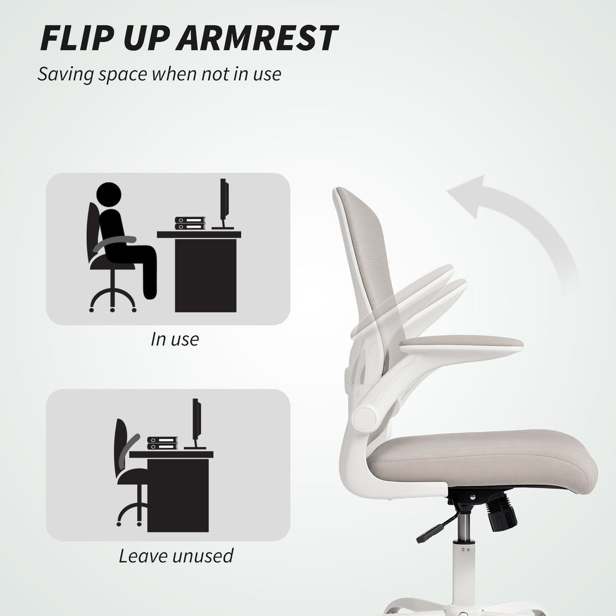 Ergonomic Mesh Office Chair with 4D Lumbar Support
