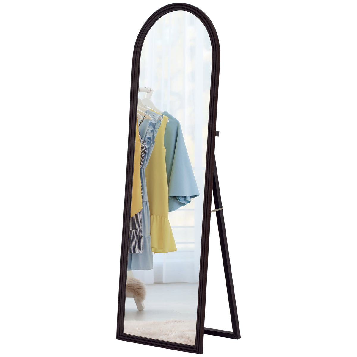 Arched Full Length Standing Mirror 64 inches