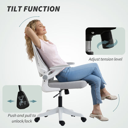 Silla de oficina ergonómica giratoria con soporte lumbar