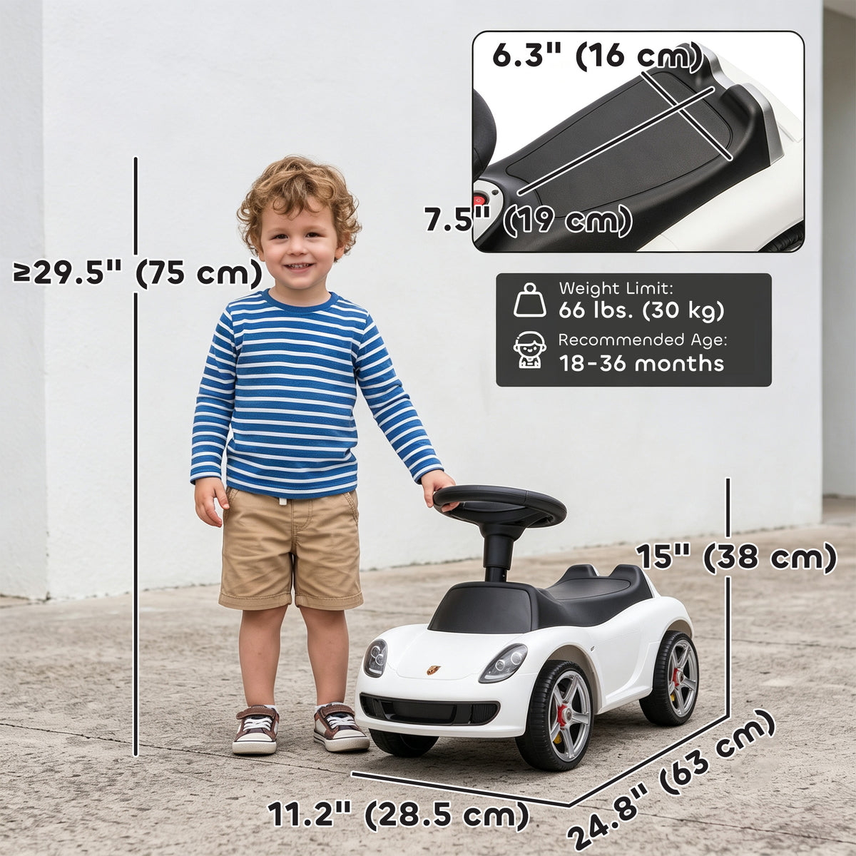 Cochecito para niños pequeños bajo licencia