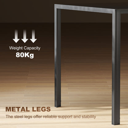 Tempered glass dining table