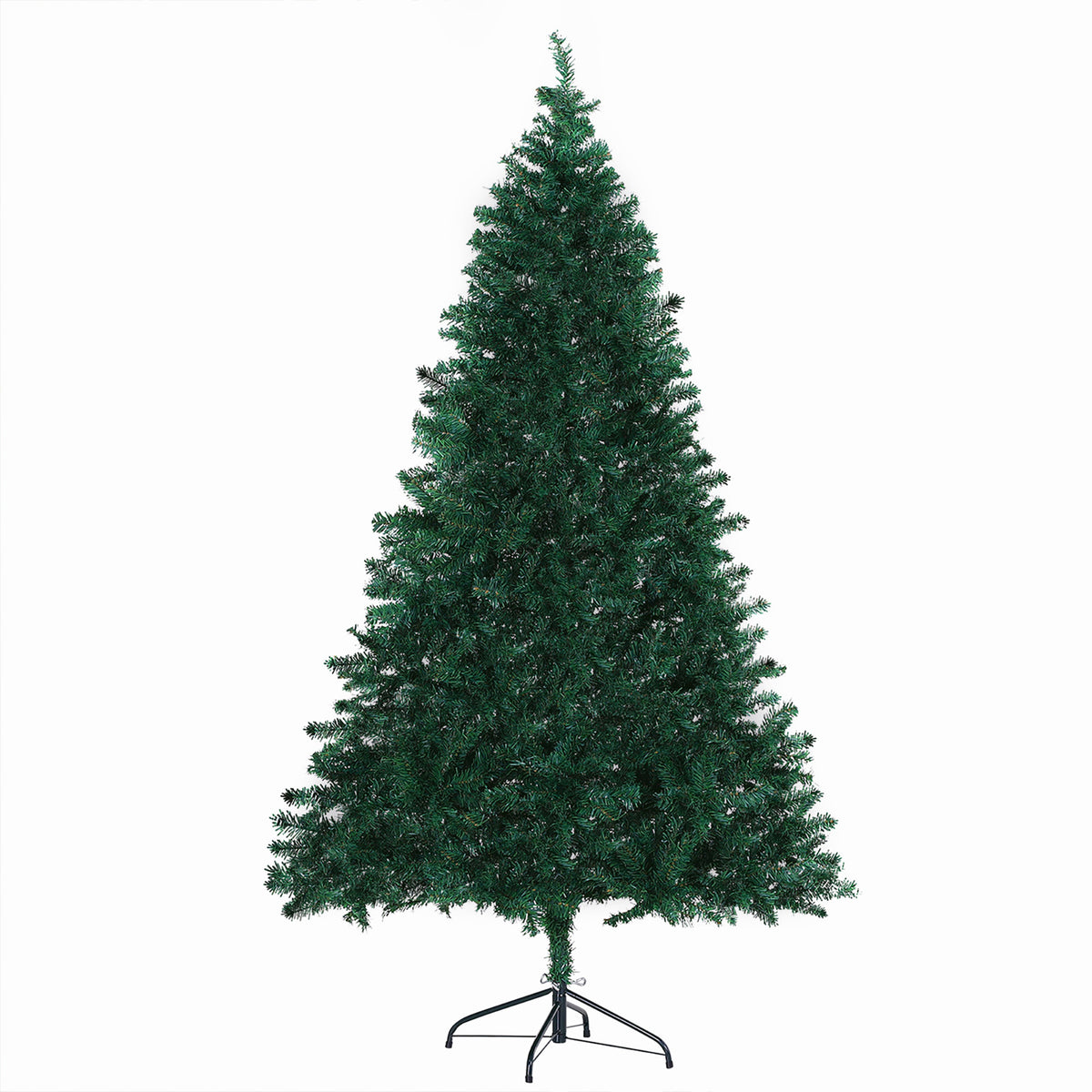 Pino de Navidad artificial de 1230 ramas con pie metálico