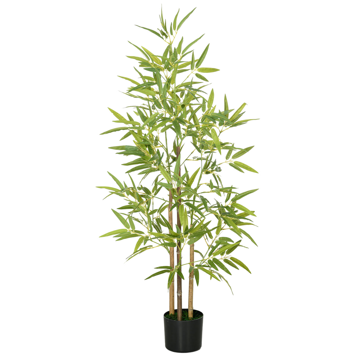 Artificial Bamboo Trees in Pot 6 ft — Set of 2