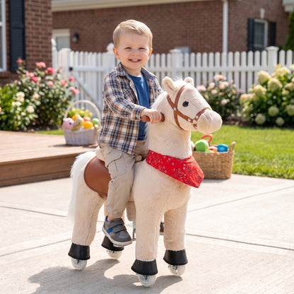 Caballo mecedor interactivo para niños con sonidos