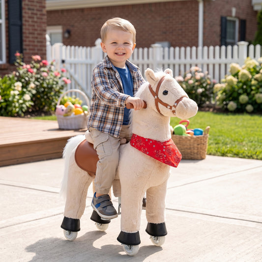 Kids Ride On Horse Toy with Sounds