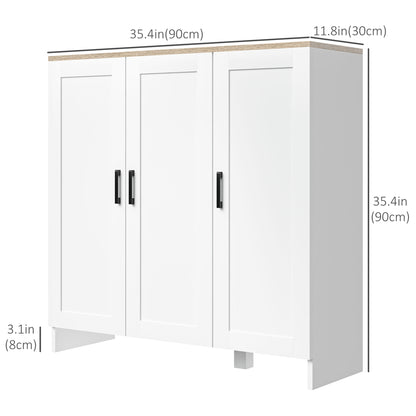 Modern Sideboard with Shaker Doors and Adjustable Shelves