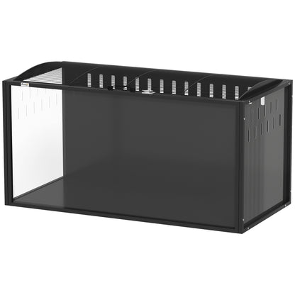 Espaciosa jaula para hámster con estructura de acero, 105 cm