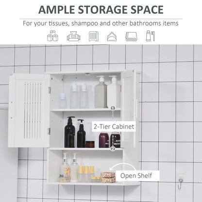 Armario de baño de pared moderno con puertas