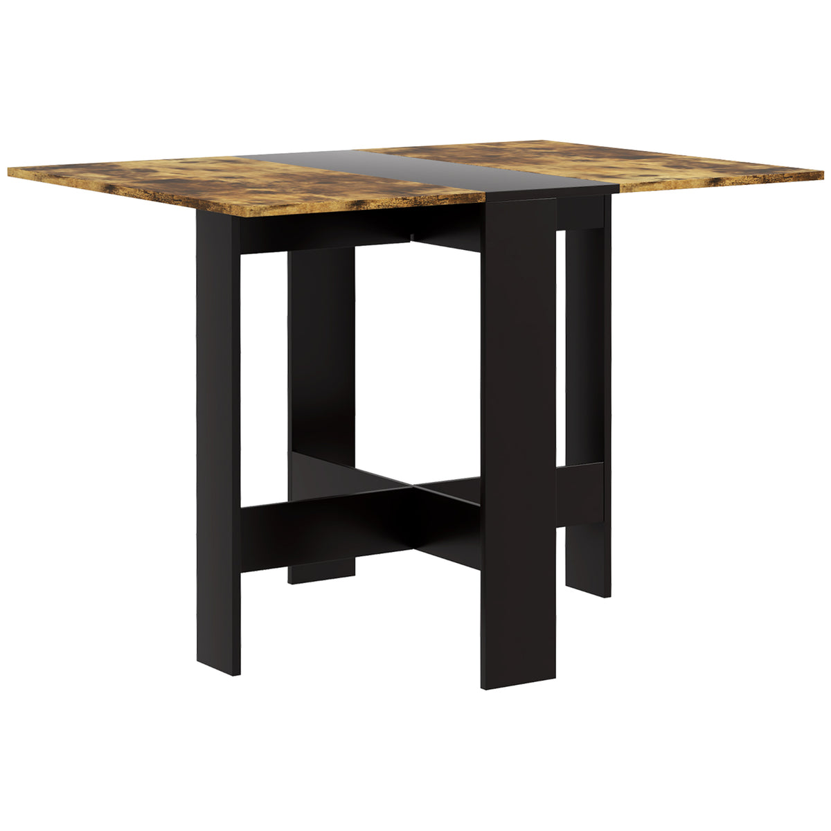 Mesa plegable multiusos con tablero abatible para ahorrar espacio
