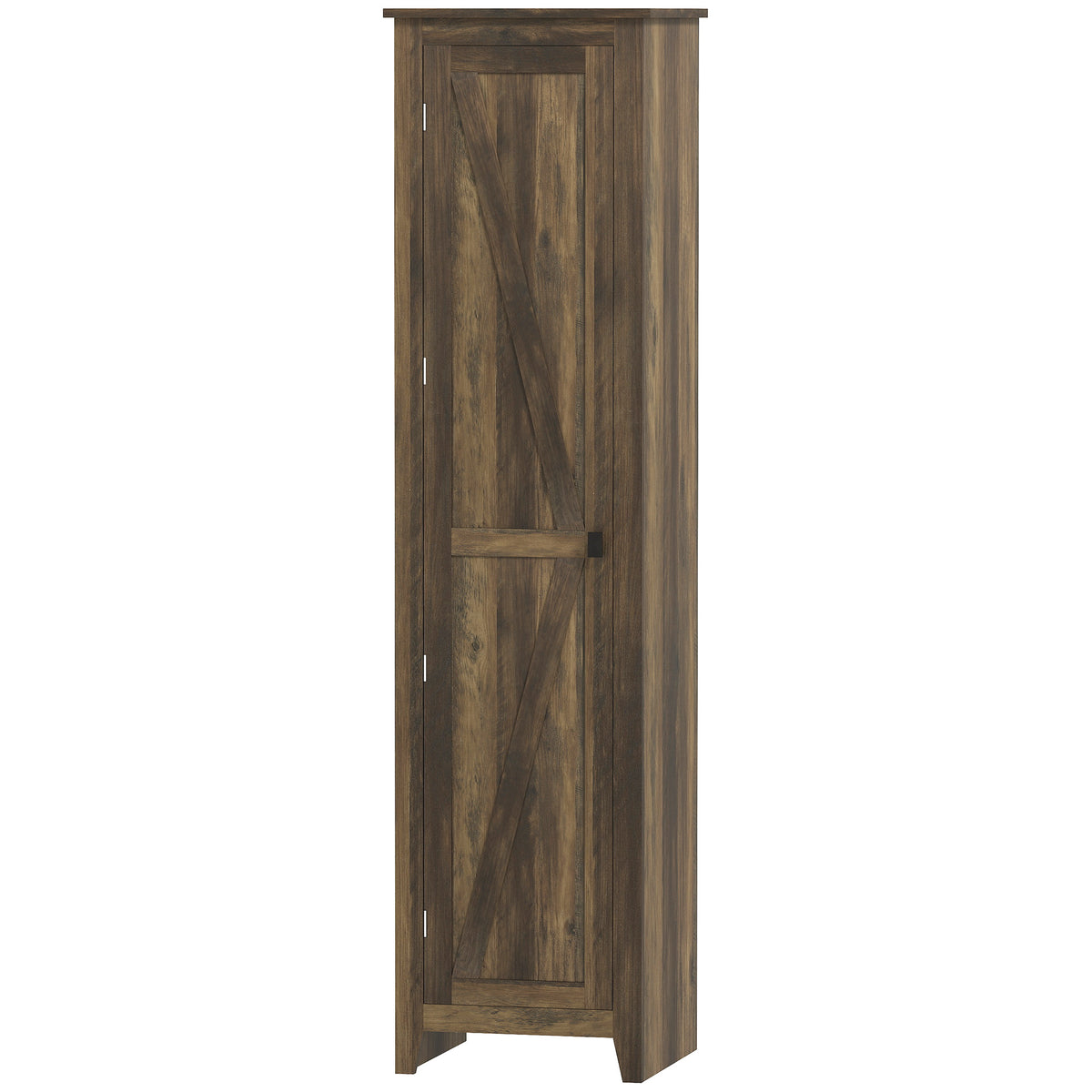Armario despensa de cocina 5 estantes puerta de granero 170cm