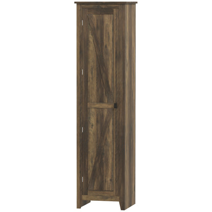Armario despensa de cocina 5 estantes puerta de granero 170cm