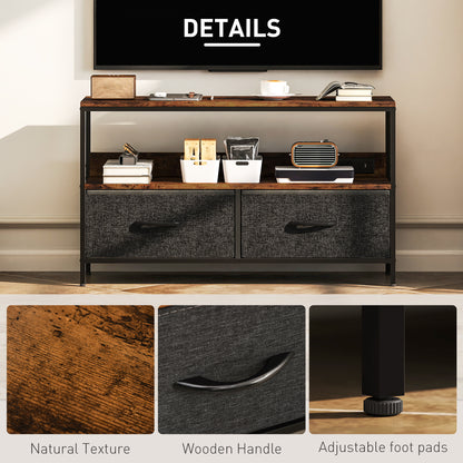 TV Stand with Charging Station