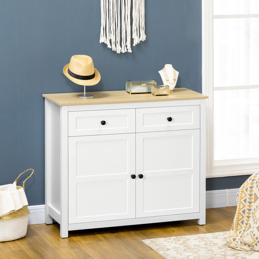 Modern kitchen sideboard with storage and drawers 100 x 40 x 85 cm