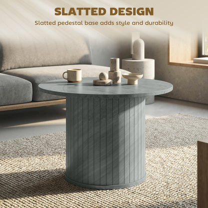 Modern round coffee table
