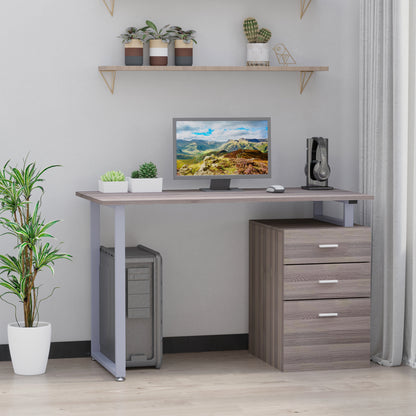 Computer Desk Removable Drawers 47 inches