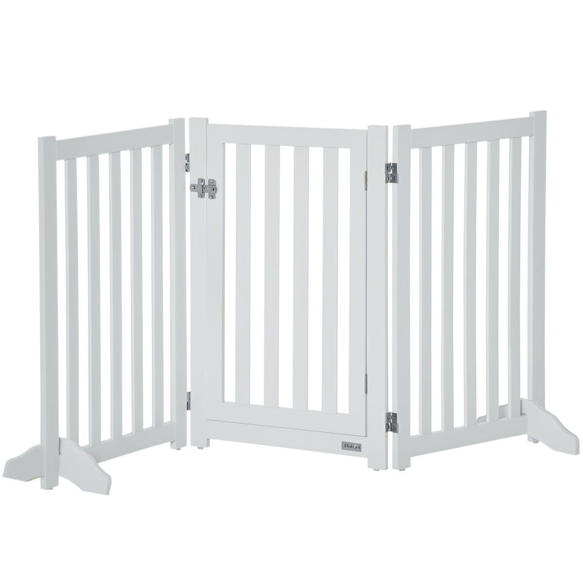 Foldable Dog Gate 3 Panels with Door