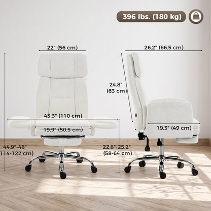 Silla de oficina ergonómica robusta para personas de gran talla
