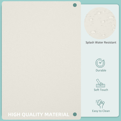 Patio cushion covers set 14 pieces polyester