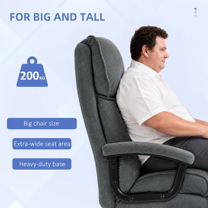 Silla de oficina ergonómica de gran tamaño