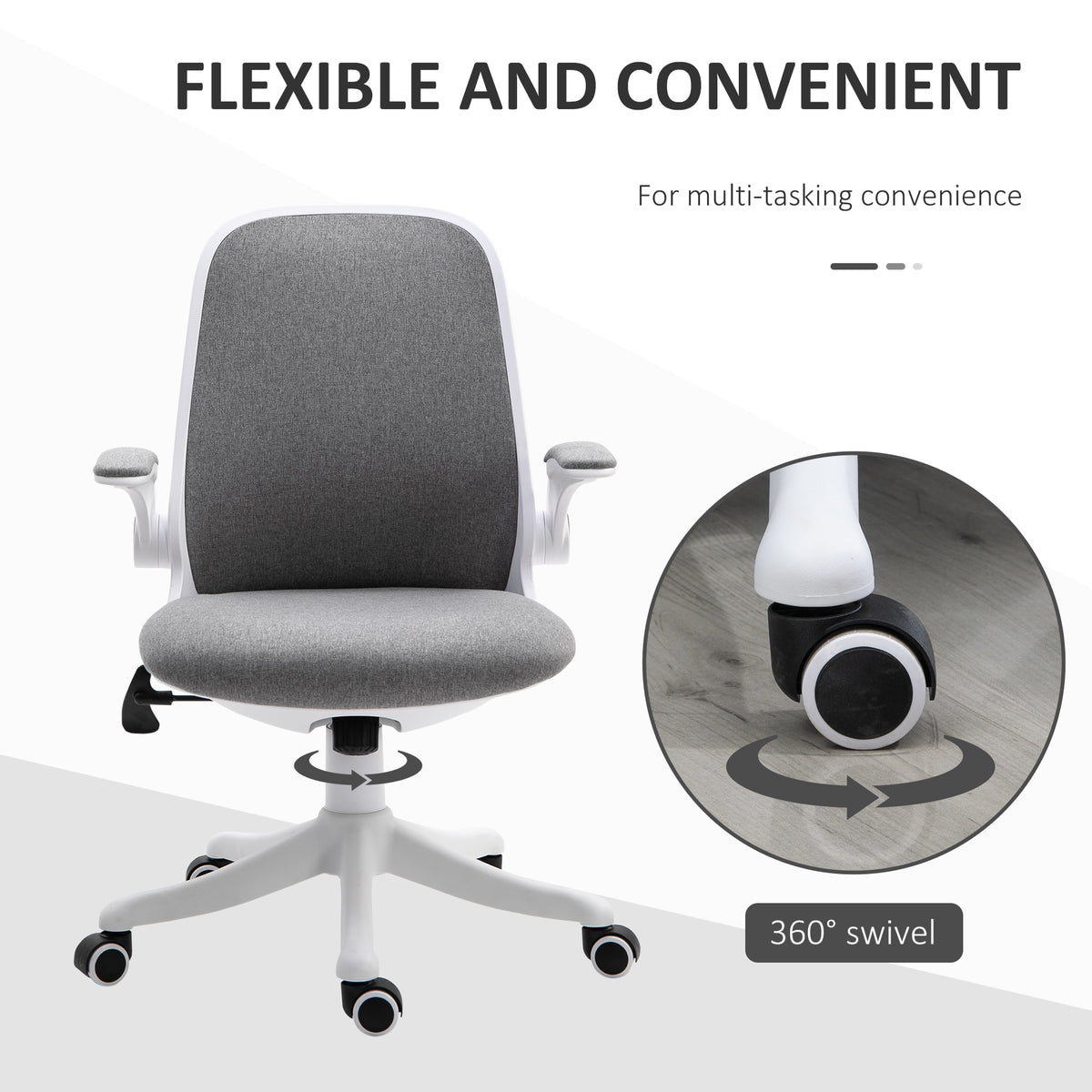 Ergonomic Swivel Office Task Chair