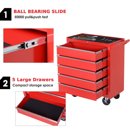 5 Drawer Rolling Tool Chest