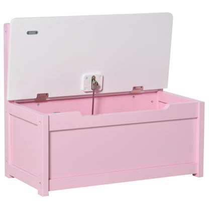 Toy box with storage bench