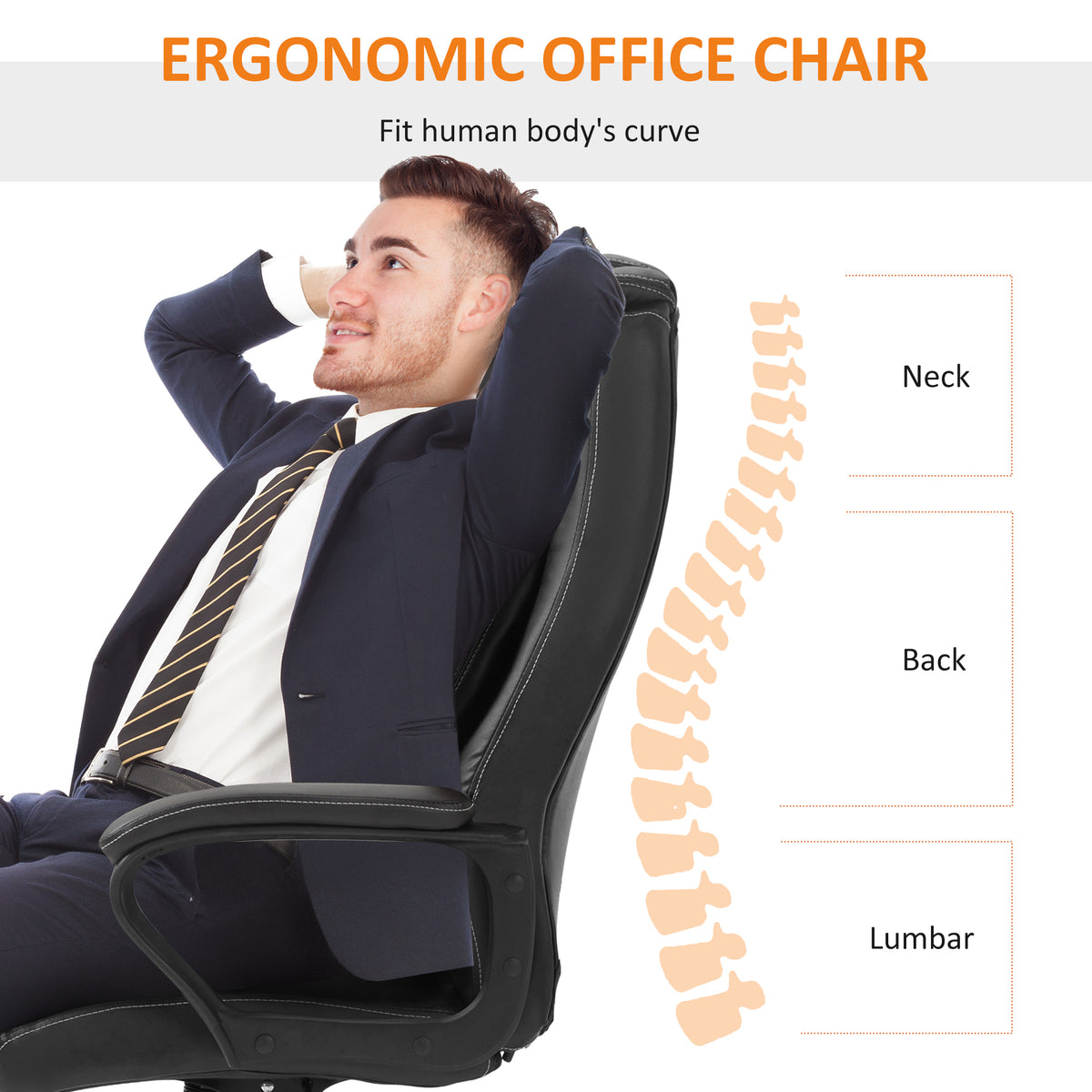 Massage Executive High Back Office Chair