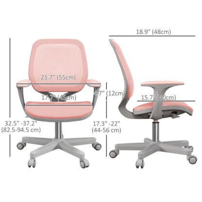 Ergonomic Task Chair with Mesh Back and Armrests