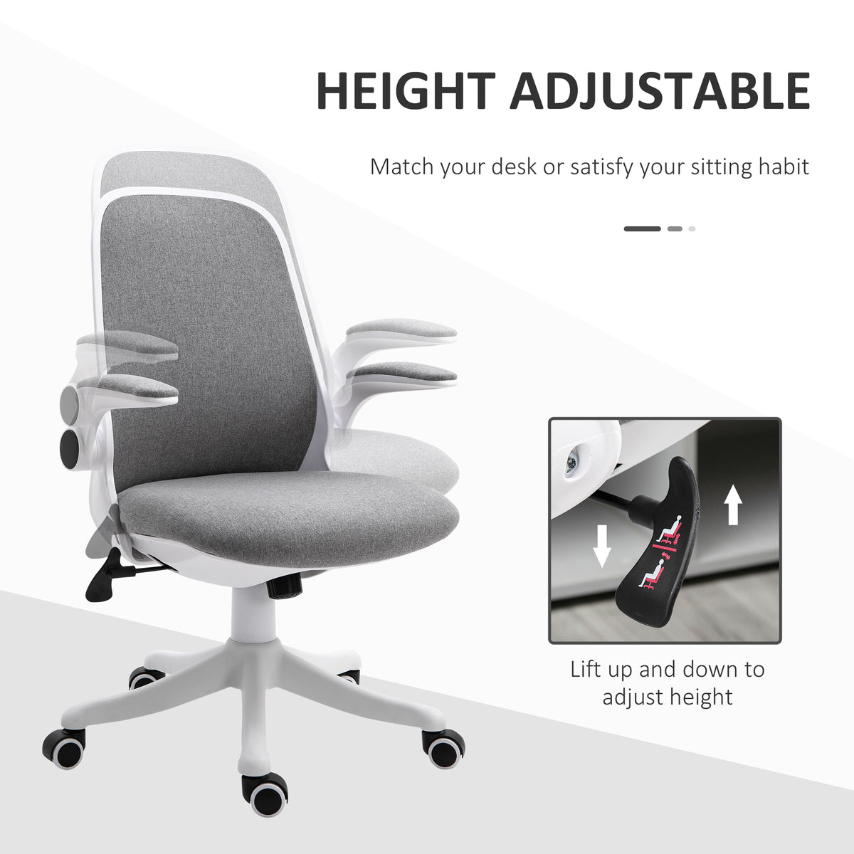 Ergonomic Swivel Office Task Chair